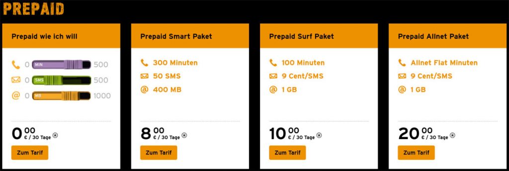 Congstar-Prepaid-Angebote